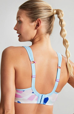 Panache Sport 5021A Abstract Pink – biustonosz sportowy high-impact
