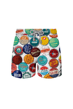 John Frank Kąpielówki chłopięce KJFSSSW02-BEERCAP