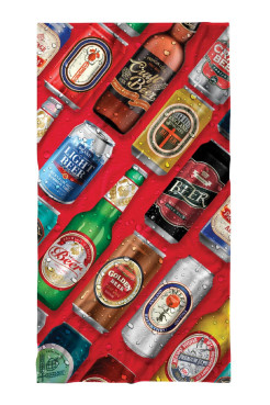 John Frank Ręcznik plażowy JFSS22TW23-FRESH