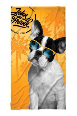 John Frank Ręcznik plażowy JFSS23TW11-F.BULLDOG