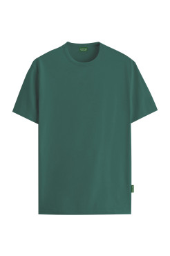 John Frank T-shirt męski JFTMOD11 GREEN