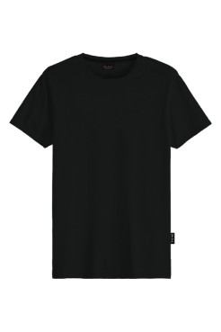 John Frank T-shirt męski JFTMOD10 BLACK