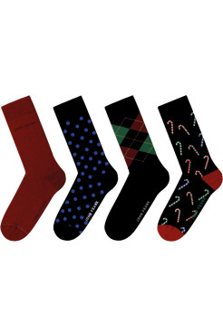 John Frank Skarpety świąteczne męskie JF4LS-CH03