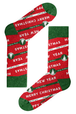 John Frank Skarpety świąteczne męskie JFLSFUN-CH25 40-45