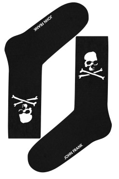 John Frank Skarpety sportowe męskie JFLSSPRT10 40-45 BLACK