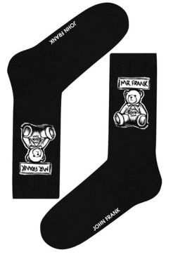 John Frank Skarpety sportowe męskie JFLSSPRT19 40-45 BLACK