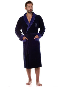 L&L Szlafrok Męski 2458 DIEGO GRANAT