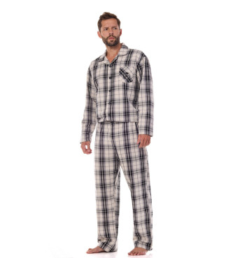 L&L Piżama Męska 2471 GRAFIT