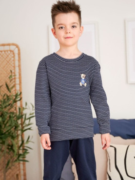 Piżama Chłopięca Doctor Nap NAVY BLUE | Bardotka