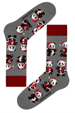 John Frank Skarpety świąteczne męskie JFLSFUN-CH48