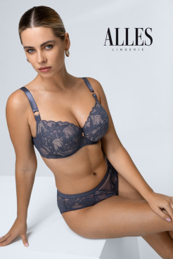 Alles Biustonosz Luce Viola PU